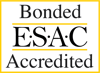 ESAC-Bonded Accredited logo