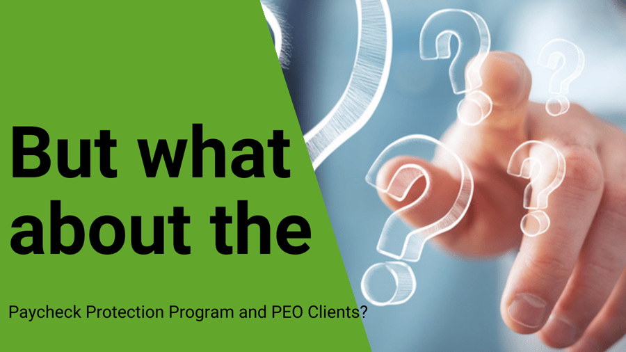 what is a peo - paycheck protection program